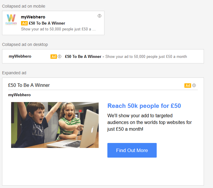 advertise on gmail